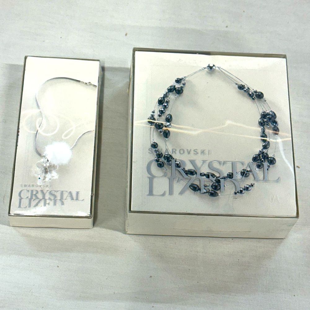NWOT Two Vintage Swarovski “Make Your Own Necklace” Kits